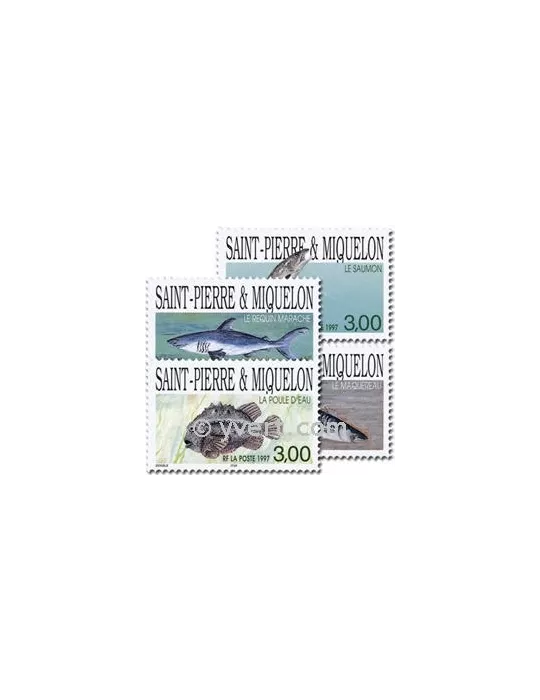 n° 646/649 - Timbre Saint-Pierre et Miquelon Poste