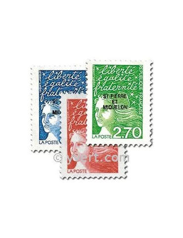 n° 650/652 - Timbre Saint-Pierre et Miquelon Poste