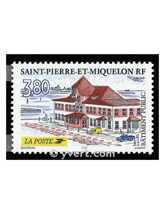 n° 655 - Timbre Saint-Pierre et Miquelon Poste