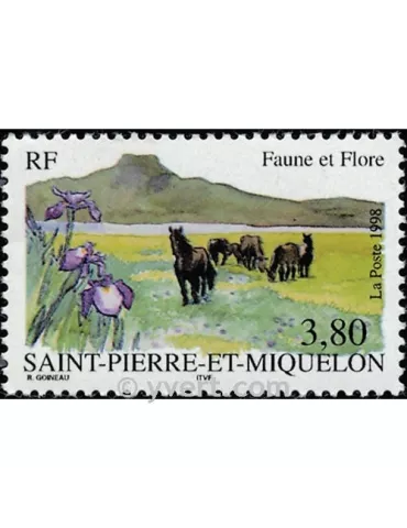 n° 671 - Timbre Saint-Pierre et Miquelon Poste 2