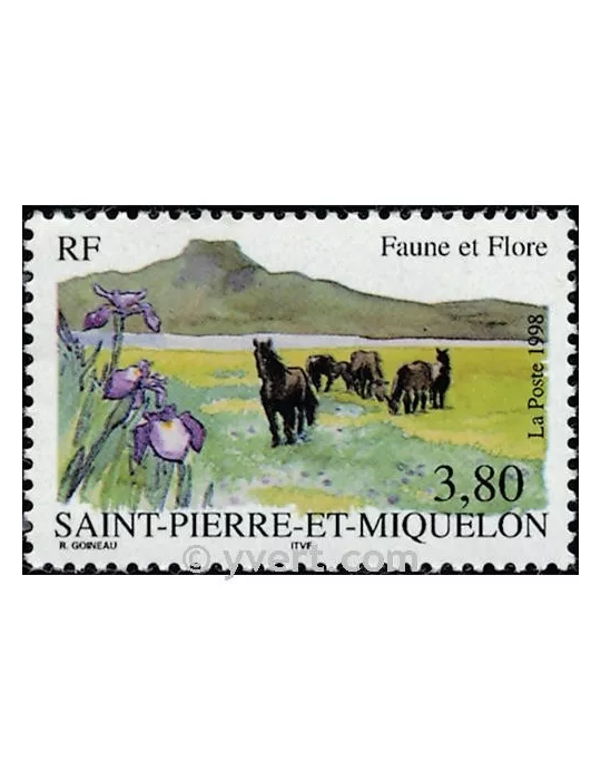 n° 671 - Timbre Saint-Pierre et Miquelon Poste