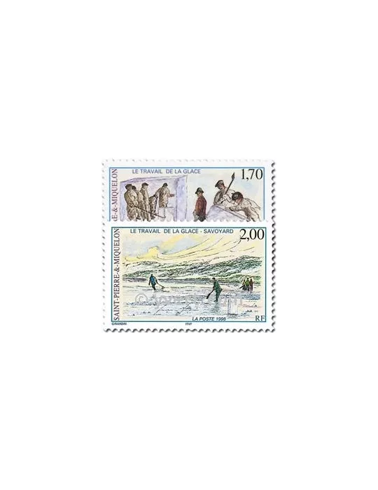 n° 672/673 - Timbre Saint-Pierre et Miquelon Poste