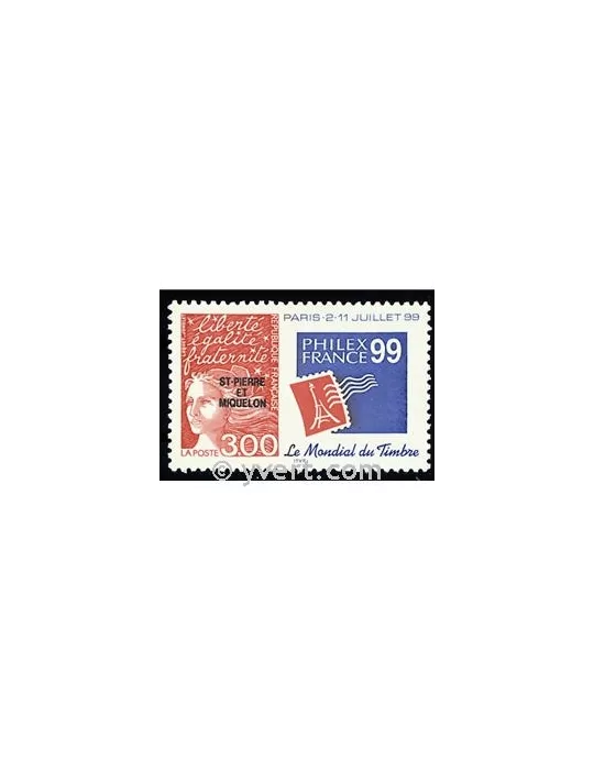 n° 674 - Timbre Saint-Pierre et Miquelon Poste