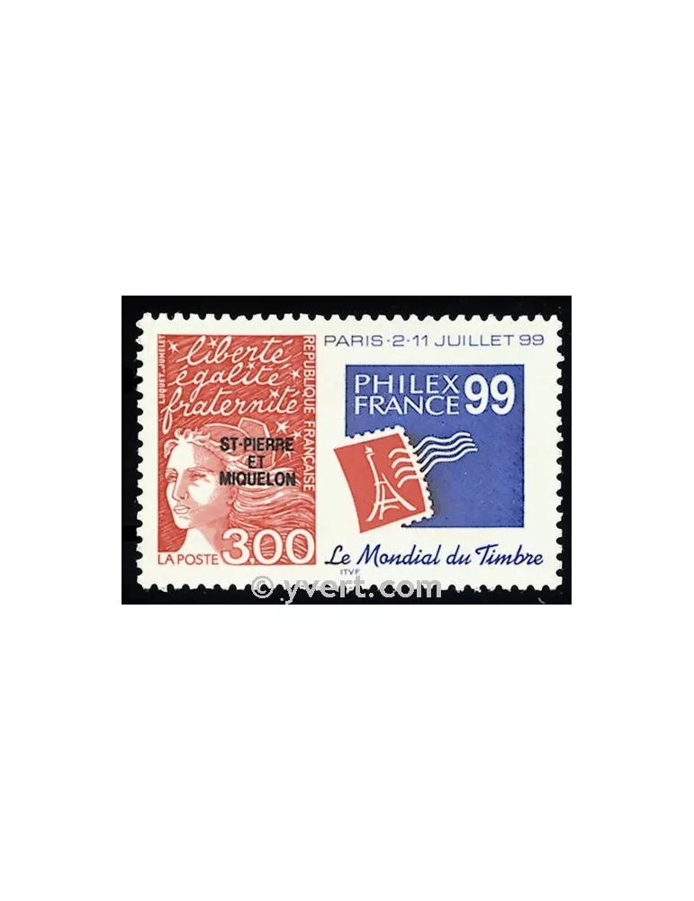 n° 674 - Timbre Saint-Pierre et Miquelon Poste