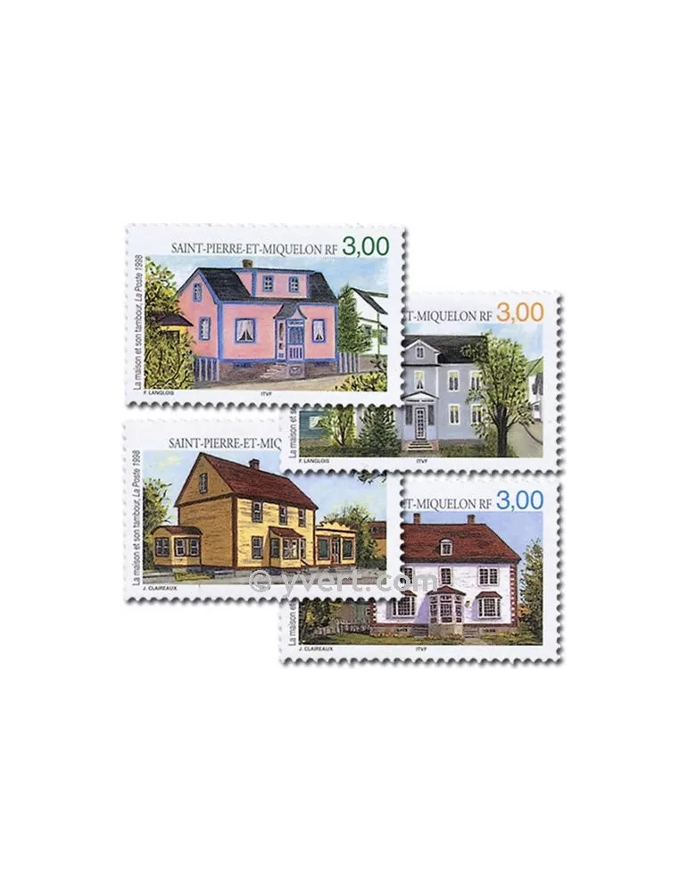 n° 676/679 - Timbre Saint-Pierre et Miquelon Poste