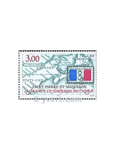 n° 680 - Timbre Saint-Pierre et Miquelon Poste