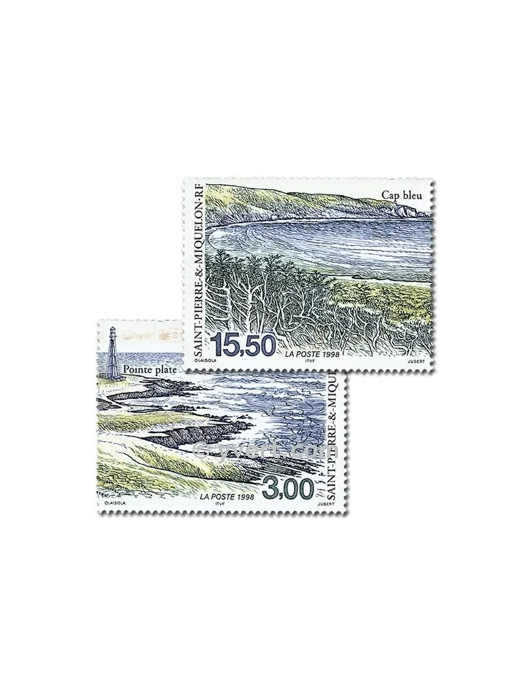 n° 681/682 - Timbre Saint-Pierre et Miquelon Poste