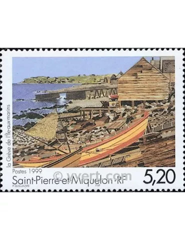 n° 687 - Timbre Saint-Pierre et Miquelon Poste 2
