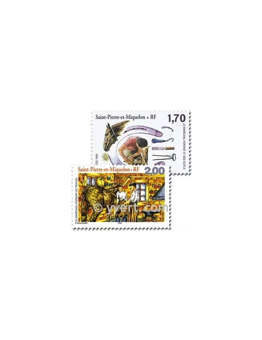 n° 689/690 - Timbre Saint-Pierre et Miquelon Poste