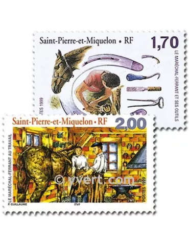 n° 689/690 - Timbre Saint-Pierre et Miquelon Poste 2