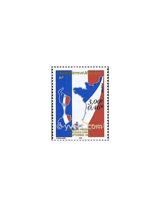 n° 703 - Timbre Saint-Pierre et Miquelon Poste