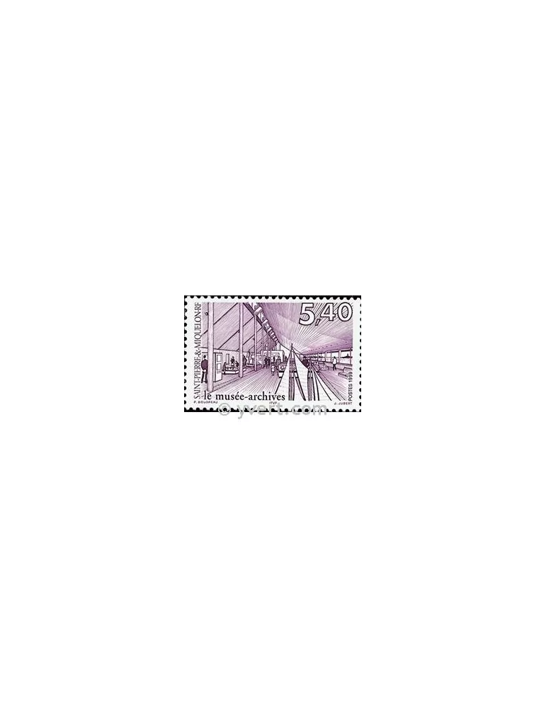 n° 704 - Timbre Saint-Pierre et Miquelon Poste
