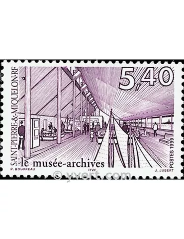 n° 704 - Timbre Saint-Pierre et Miquelon Poste 2