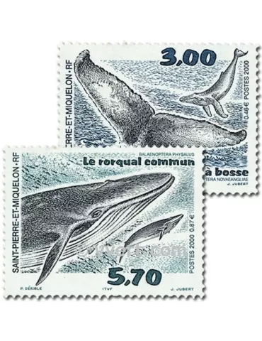 n° 707/708 - Timbre Saint-Pierre et Miquelon Poste 2