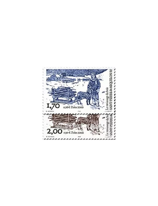 n° 711/712 - Timbre Saint-Pierre et Miquelon Poste