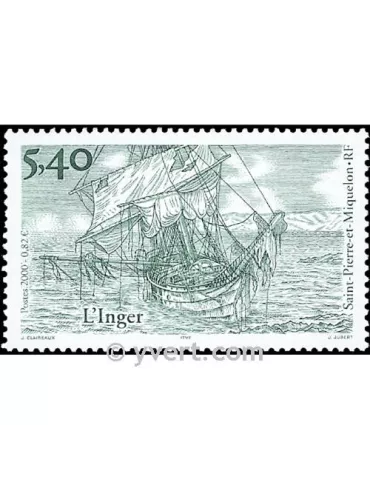 n° 723 - Timbre Saint-Pierre et Miquelon Poste 2