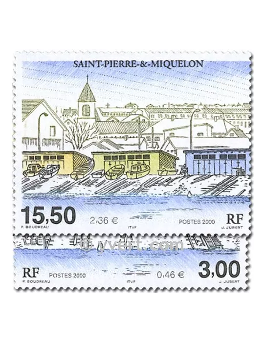 n° 724/725 - Timbre Saint-Pierre et Miquelon Poste