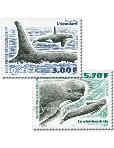n° 738/739 - Timbre Saint-Pierre et Miquelon Poste 2