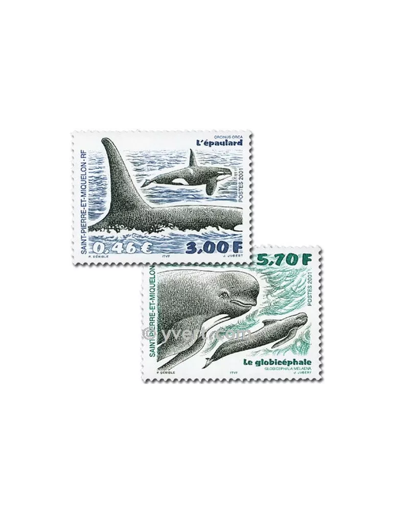 n° 738/739 - Timbre Saint-Pierre et Miquelon Poste