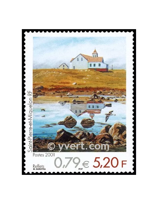 n° 743 - Timbre Saint-Pierre et Miquelon Poste