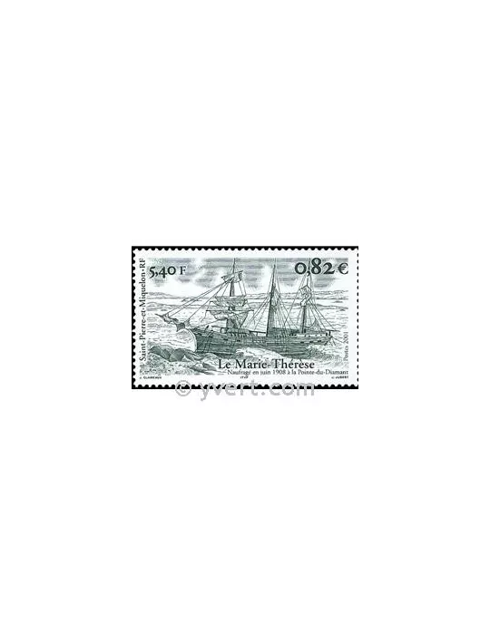 n° 752 - Timbre Saint-Pierre et Miquelon Poste