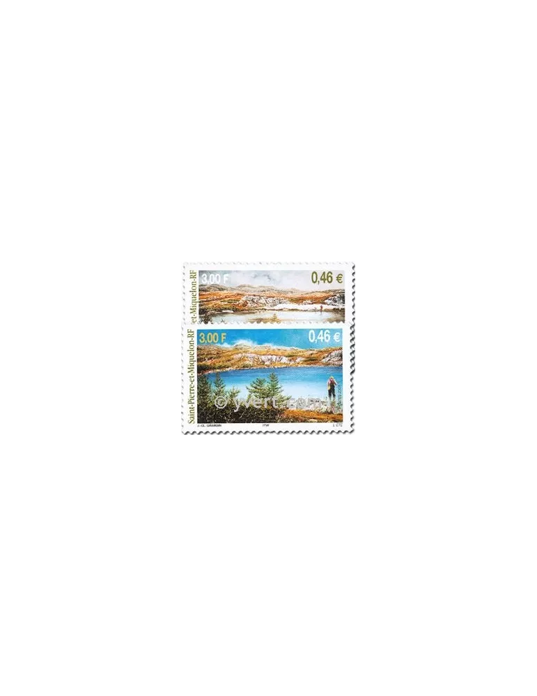 n° 754/755 - Timbre Saint-Pierre et Miquelon Poste