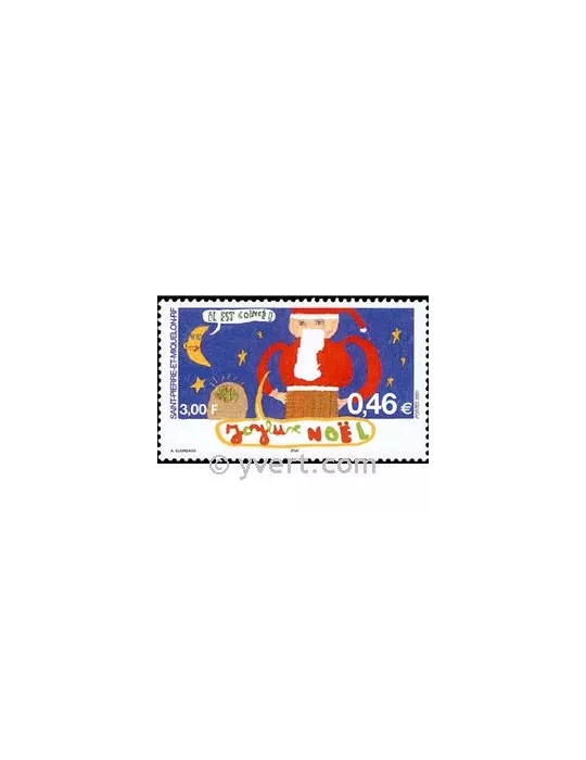 n° 757 - Timbre Saint-Pierre et Miquelon Poste