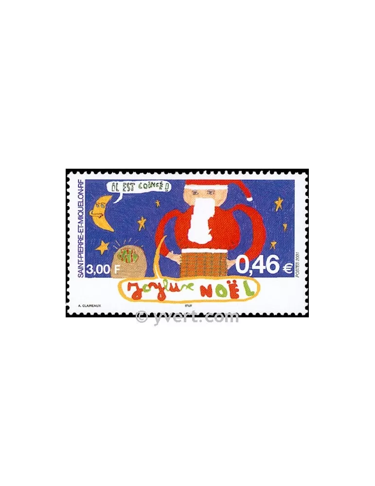n° 757 - Timbre Saint-Pierre et Miquelon Poste