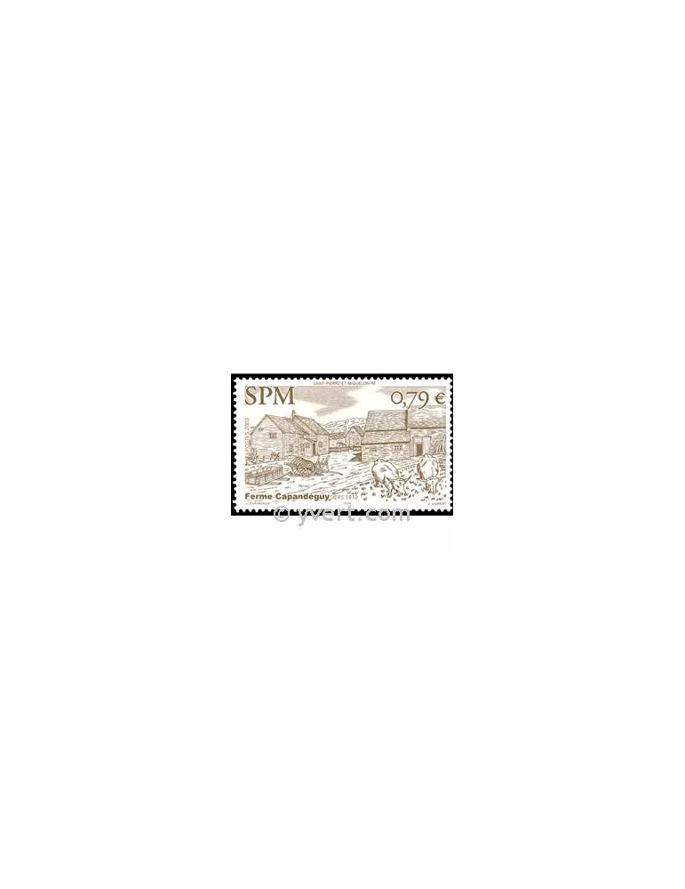 n° 792 - Timbre Saint-Pierre et Miquelon Poste