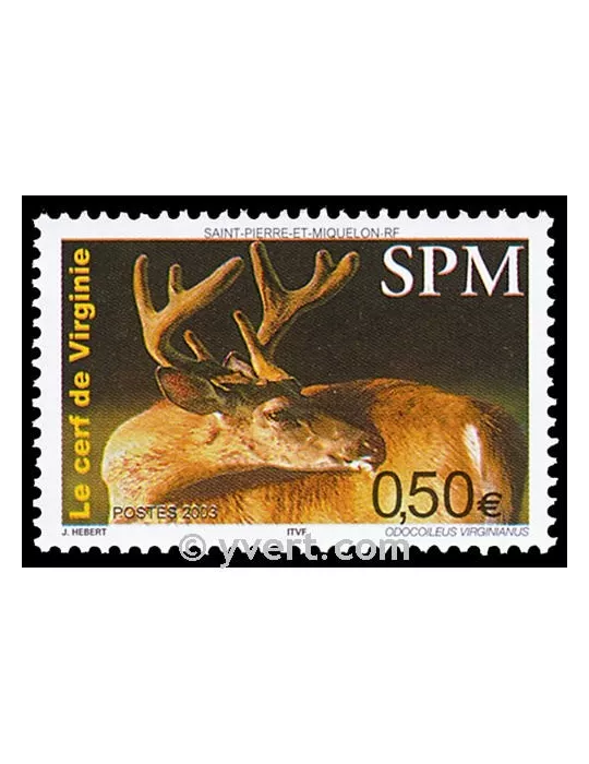 n° 799 - Timbre Saint-Pierre et Miquelon Poste