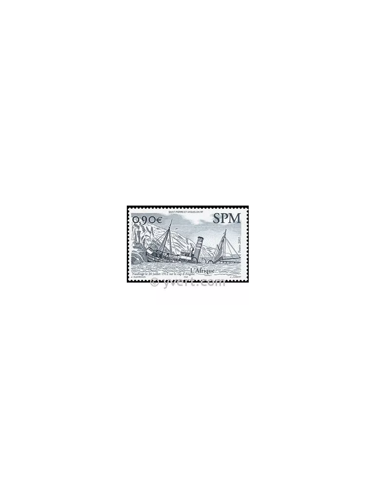 n° 806 - Timbre Saint-Pierre et Miquelon Poste