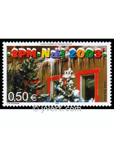 n° 809 - Timbre Saint-Pierre et Miquelon Poste 2