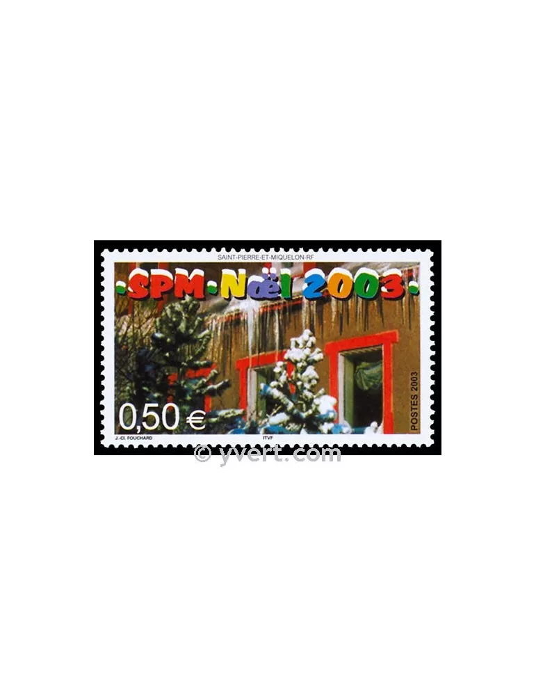 n° 809 - Timbre Saint-Pierre et Miquelon Poste