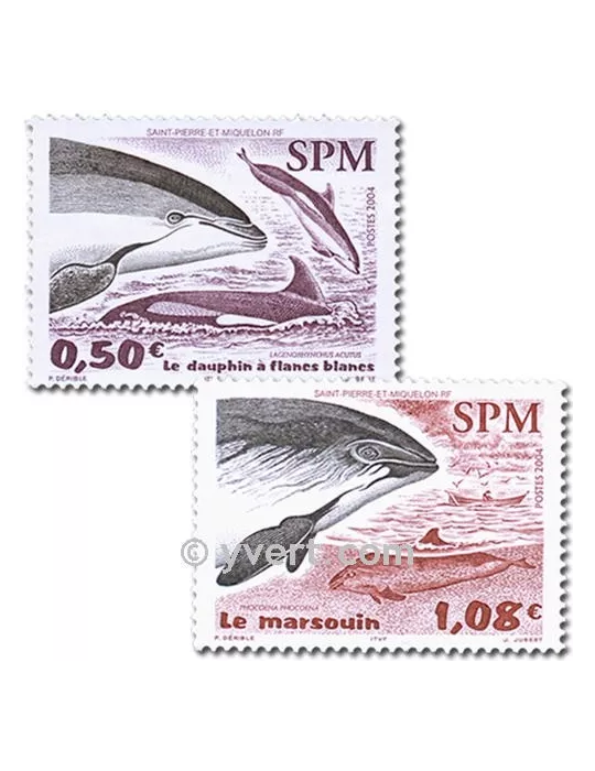 n° 812/813 - Timbre Saint-Pierre et Miquelon Poste