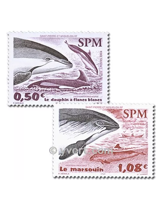 n° 812/813 - Timbre Saint-Pierre et Miquelon Poste