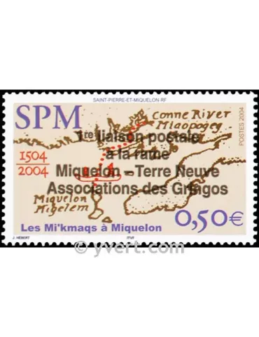 n° 819 - Timbre Saint-Pierre et Miquelon Poste 2