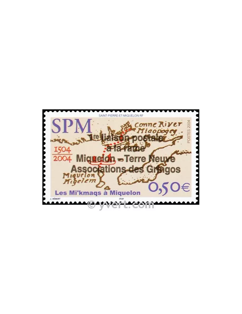 n° 819 - Timbre Saint-Pierre et Miquelon Poste