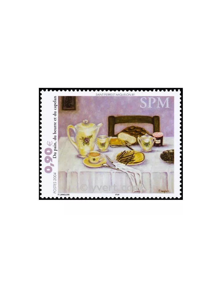 n° 821 - Timbre Saint-Pierre et Miquelon Poste