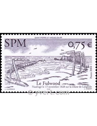 n° 822 - Timbre Saint-Pierre et Miquelon Poste 2