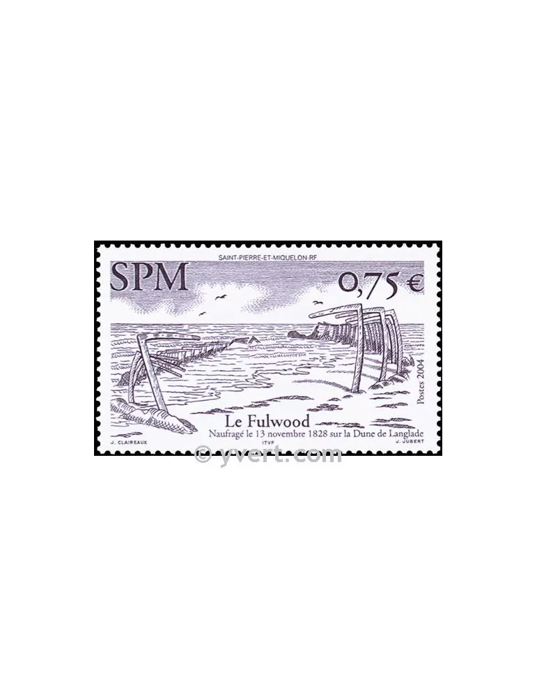 n° 822 - Timbre Saint-Pierre et Miquelon Poste