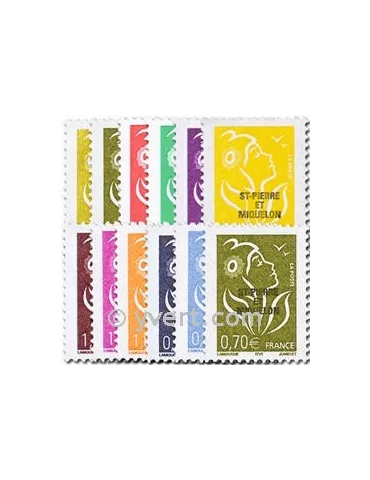 n° 829/839 - Timbre Saint-Pierre et Miquelon Poste