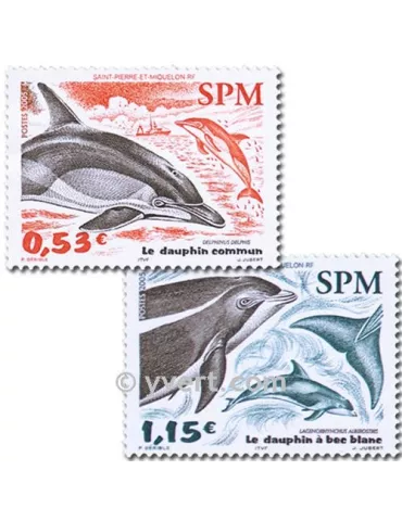 n° 843/844 - Timbre Saint-Pierre et Miquelon Poste 2