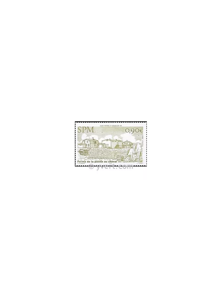 n° 851 - Timbre Saint-Pierre et Miquelon Poste