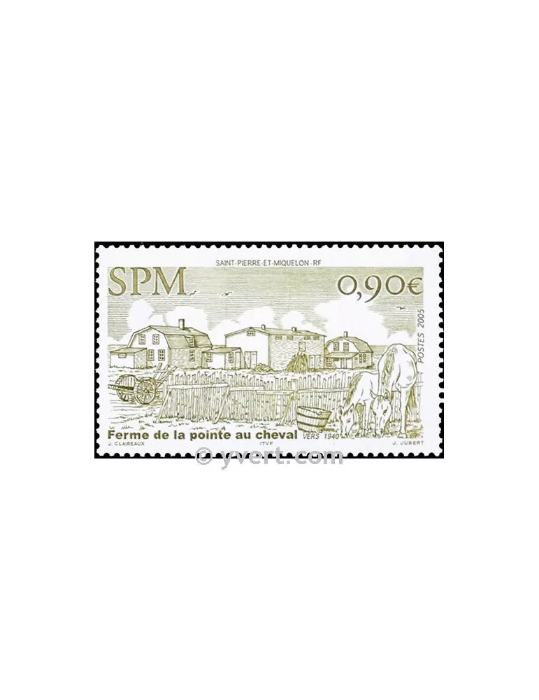 n° 851 - Timbre Saint-Pierre et Miquelon Poste