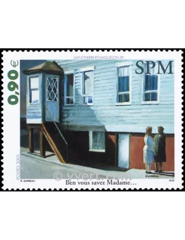 n° 856 - Timbre Saint-Pierre et Miquelon Poste 2