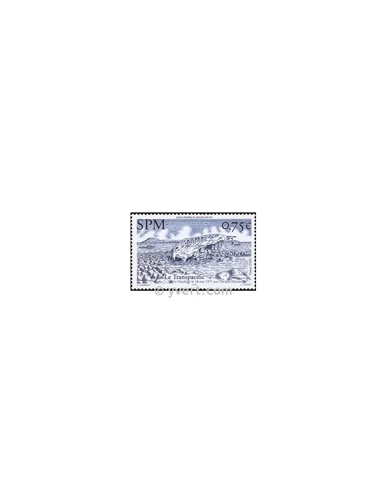 n° 857 - Timbre Saint-Pierre et Miquelon Poste