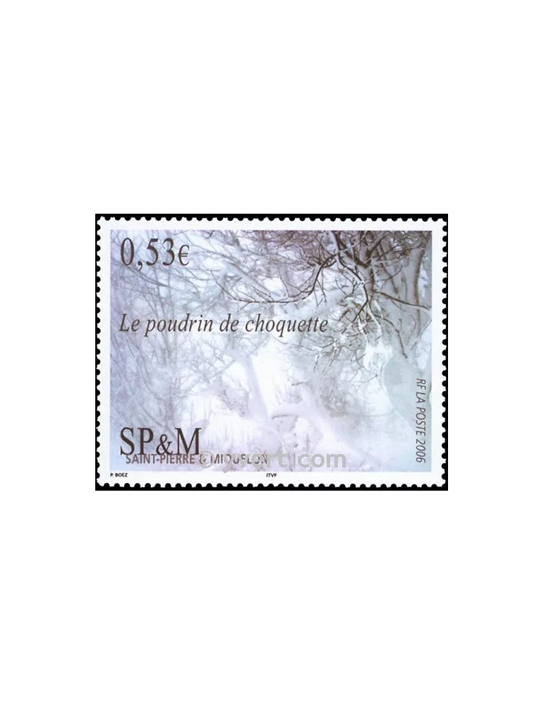 n° 860 - Timbre Saint-Pierre et Miquelon Poste