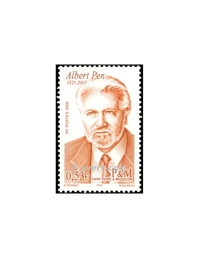 n° 862 - Timbre Saint-Pierre et Miquelon Poste