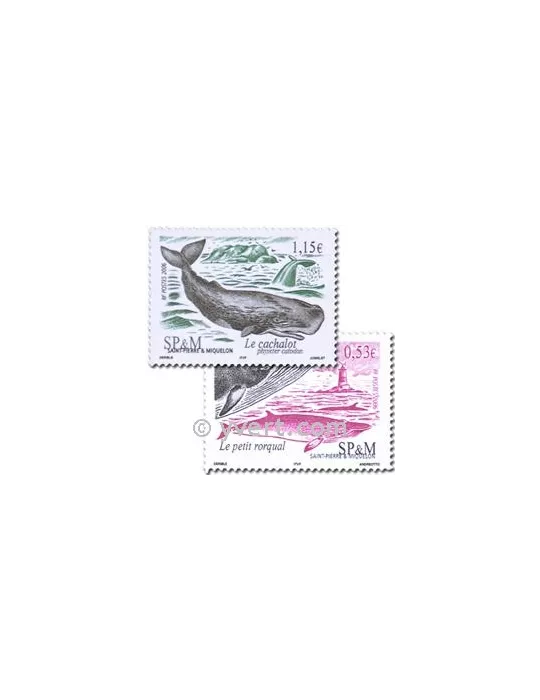 n° 863/864 - Timbre Saint-Pierre et Miquelon Poste