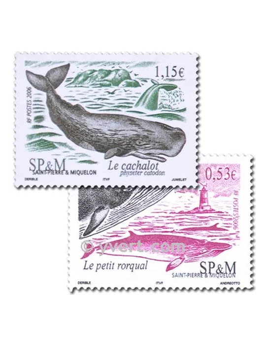 n° 863/864 - Timbre Saint-Pierre et Miquelon Poste